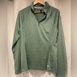 Women’s Adidas/ long sleeve-quarter zip/